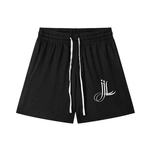 Mesh Drawstring Shorts